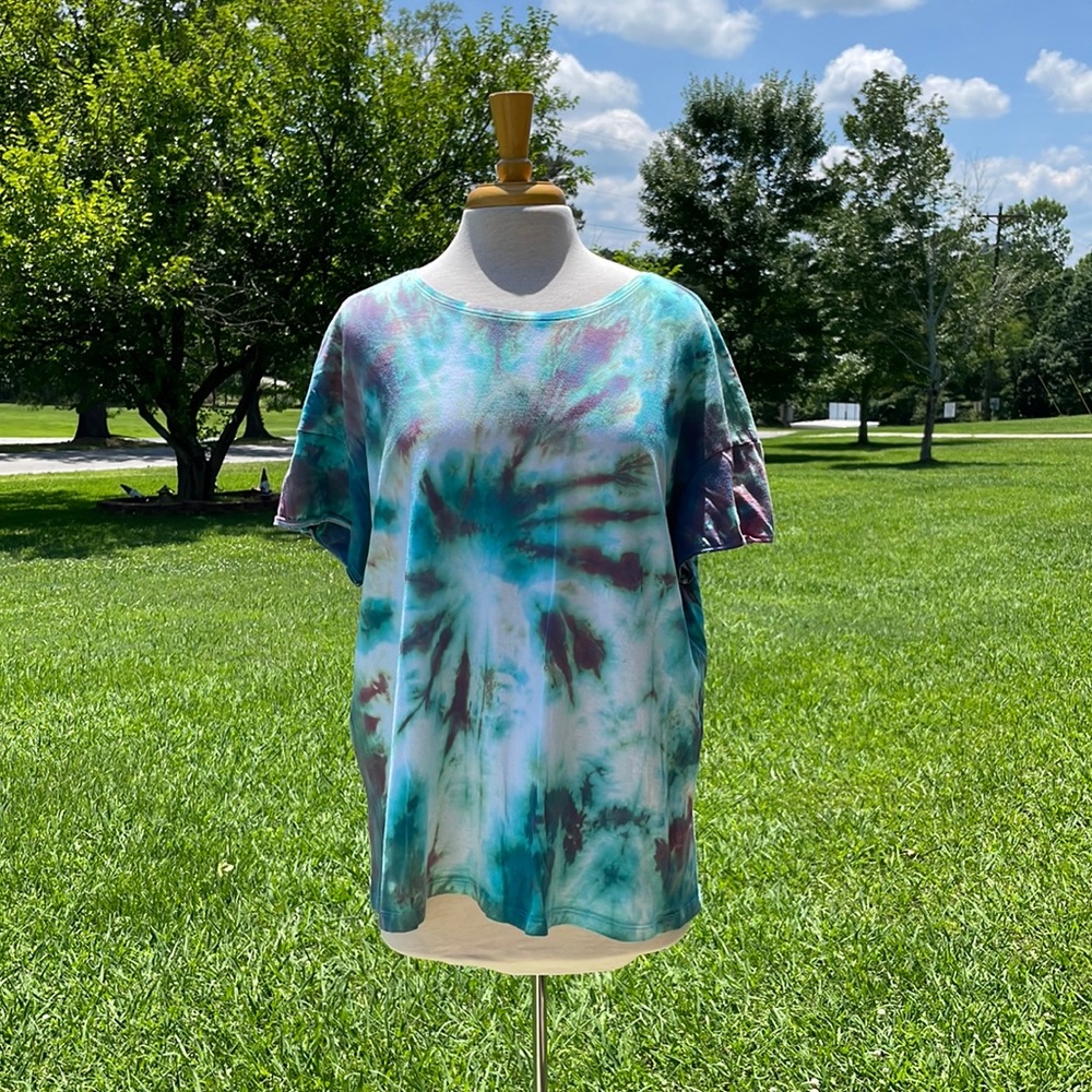 Homemade Tie Dye Shirts-W6562
